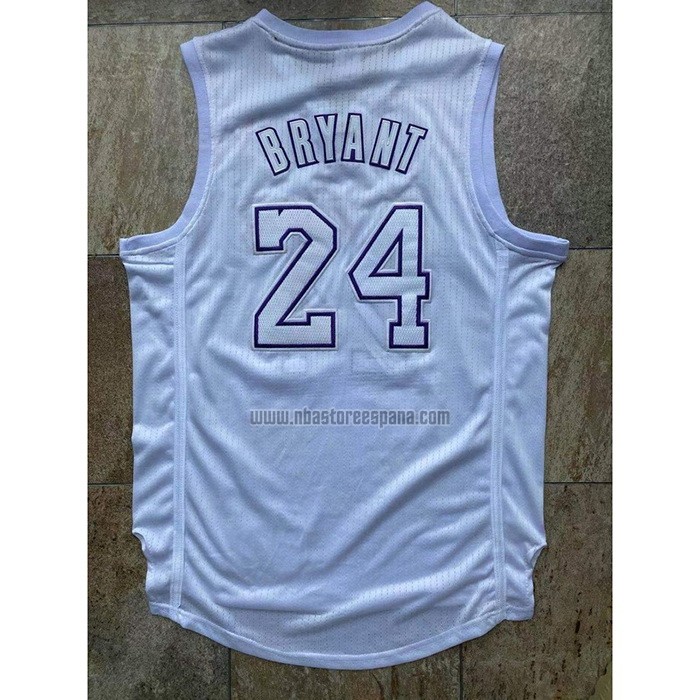 CamisetaLos Angeles Lakers Kobe Bryant NO 24 Christmas Day Blanco